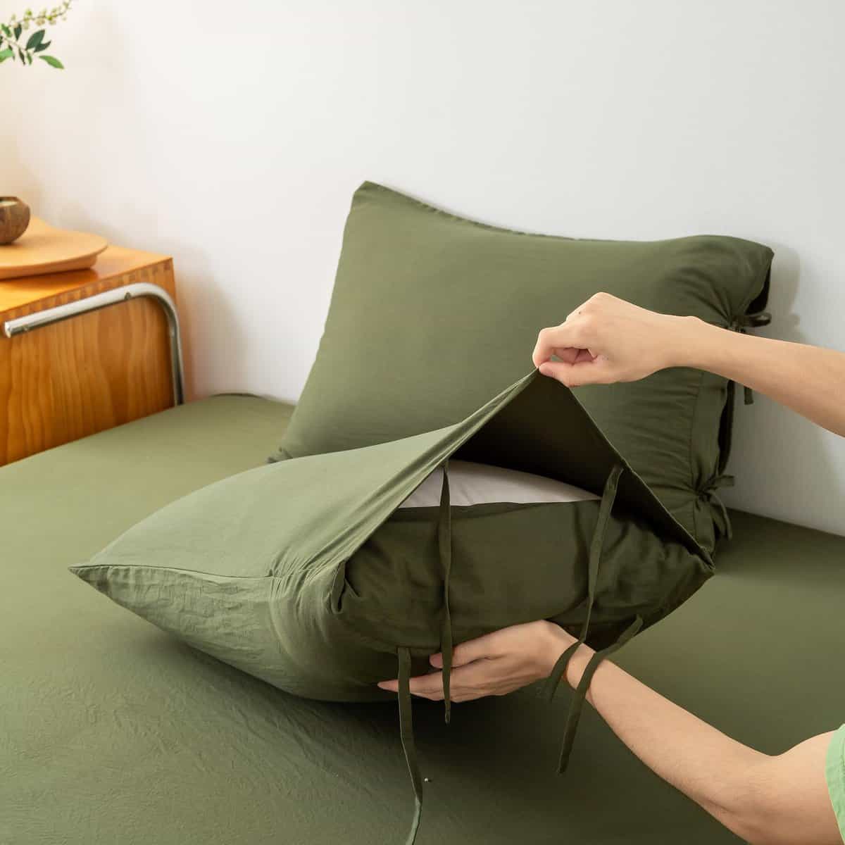 BOHOPOPM Juego de Cama King de 7 Piezas con Sábanas y - Imagen 6