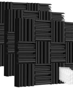 Conjunto de 36 Paneles de Espuma Acústica de 12x12x2