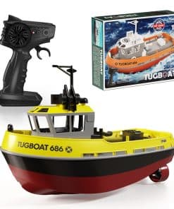 Barco RC Weendiypty, 1/72 2.4Ghz Barco Remolcador RC para