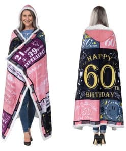 Regalos de 60 cumpleaños de Navidad para Mujeres Hombres,