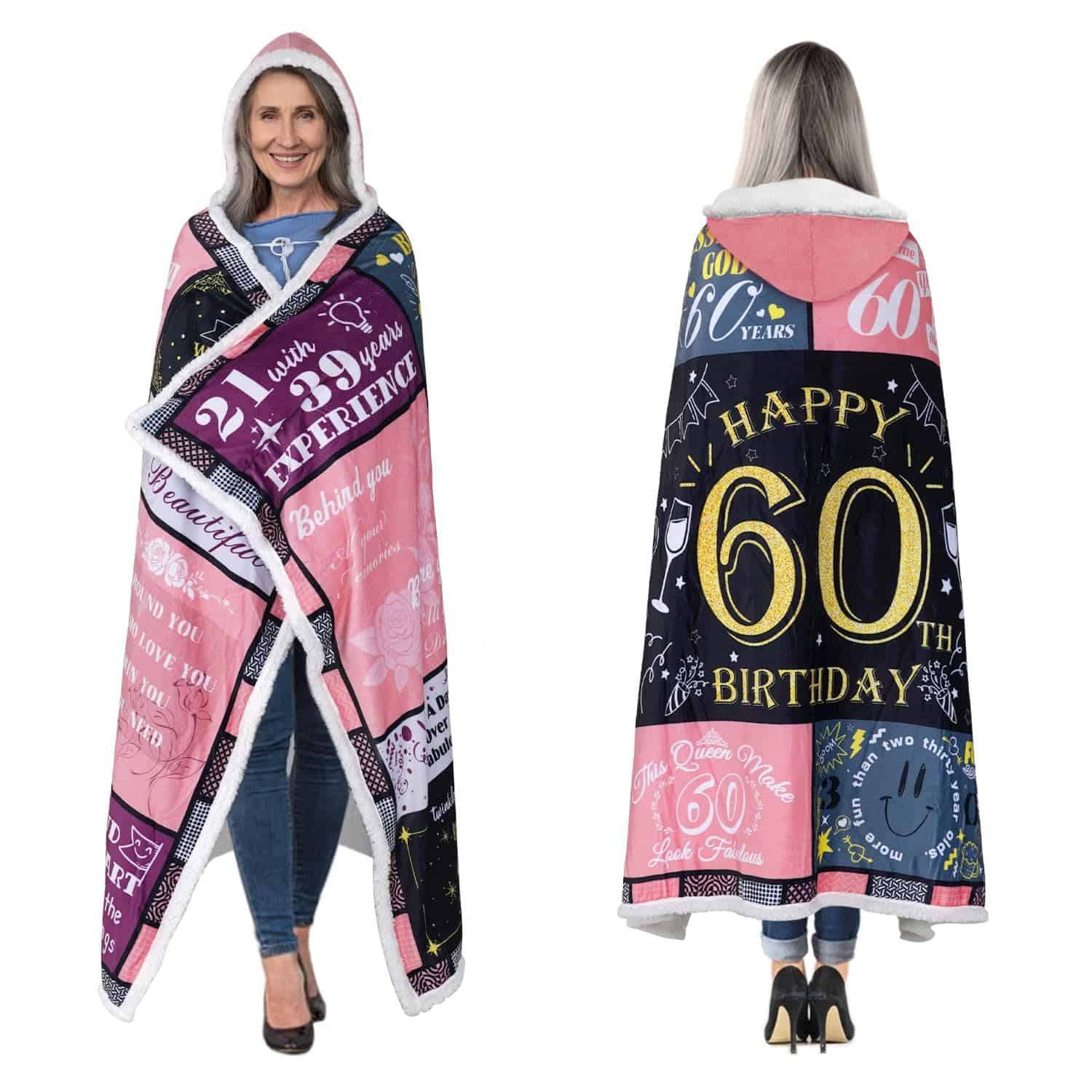 Regalos de 60 cumpleaños de Navidad para Mujeres Hombres,