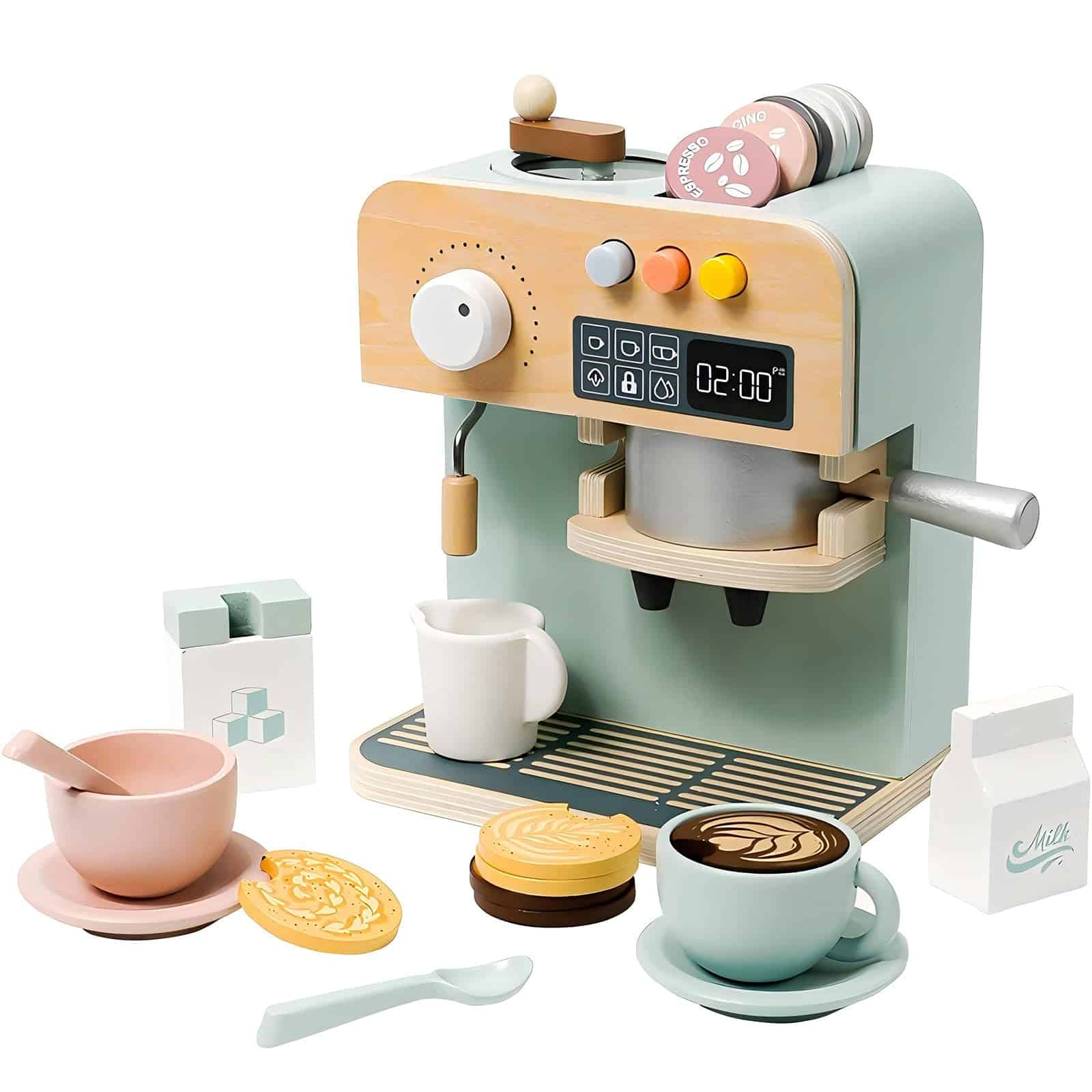 Set de Cafetera de Juguete para Niños JugueteLand, 23