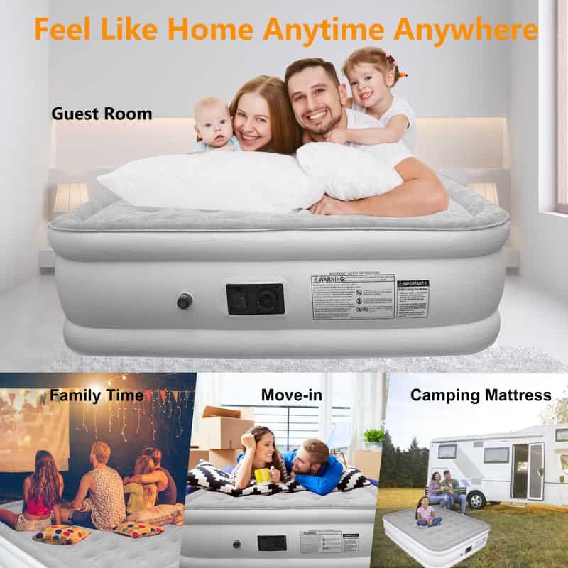 Colchón de Aire con Bomba Incorporada, Tamaño Queen 18 - Imagen 7