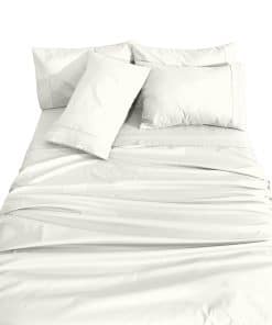 Juego de Sábanas de Lujo para Cama de Hotel, Suaves y de