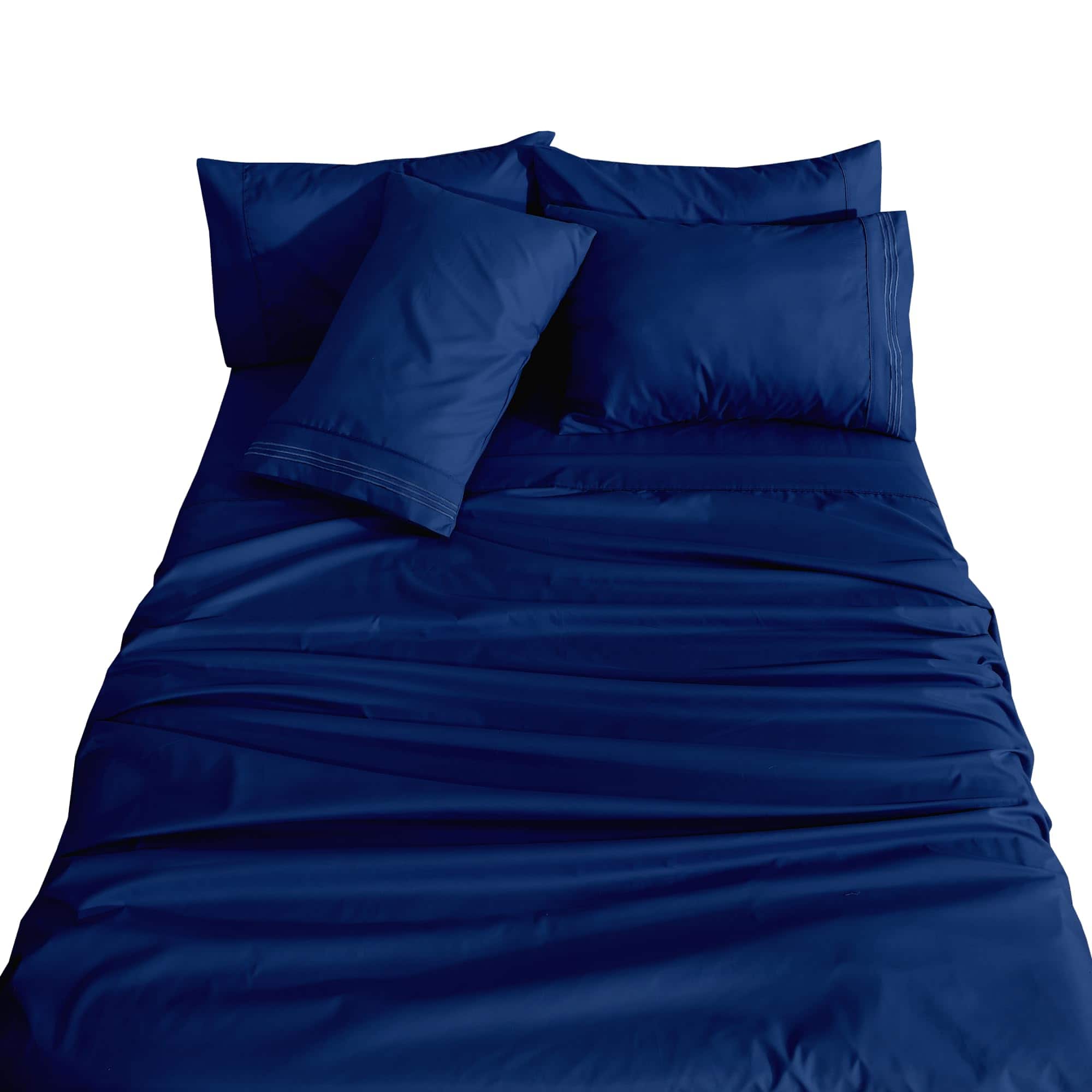 Juego de Sábanas de Lujo de Microfibra Ev Dekor Bedding -