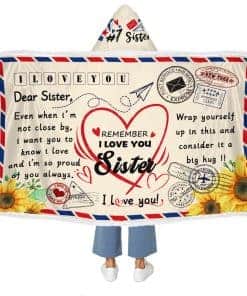 Regalos de Navidad y Cumpleaños para Hermanas,Manta con