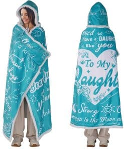 Regalos para Hija de Mamá, Manta con Capucha Regalos para
