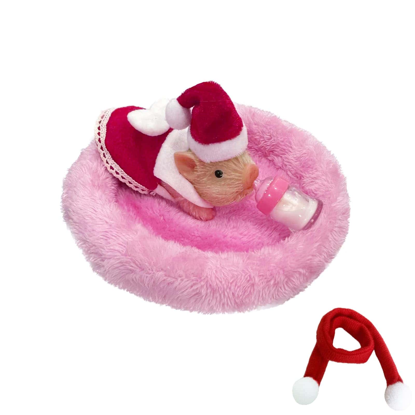 VOLOBE Silicona Cachorro, 5 Pulgadas Cachorro Realista con