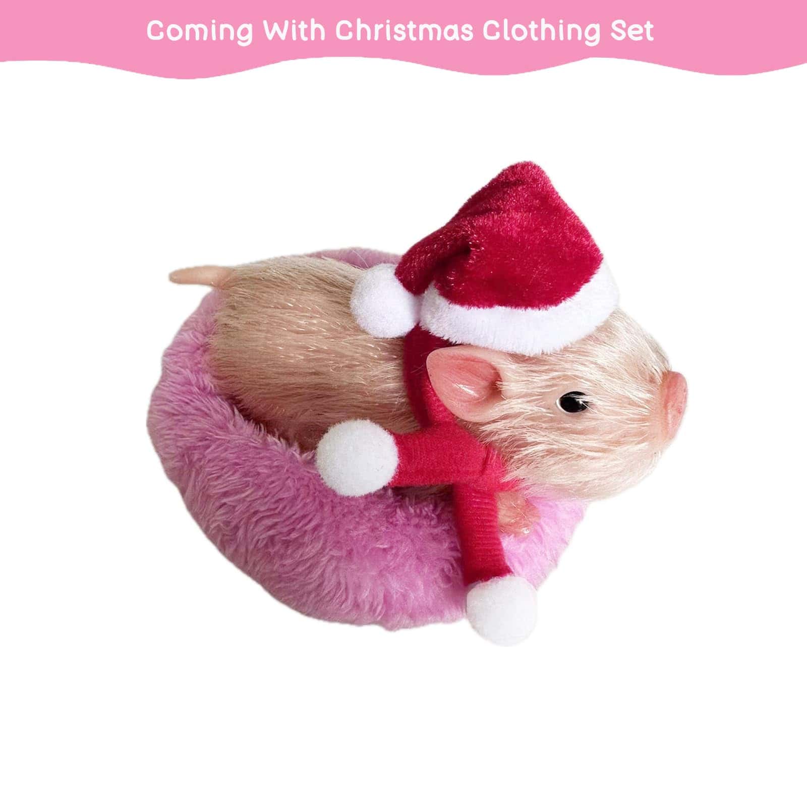 VOLOBE Silicona Cachorro, 5 Pulgadas Cachorro Realista con - Imagen 4