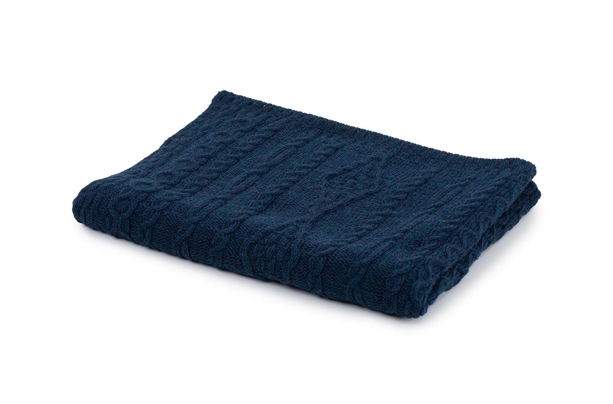 SAOL Manta de Lana de Pescador para Cama 100% Hecha en - Imagen 3