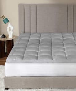 CirclesHome Mattress Pad - Colchoneta tamaño Short Queen