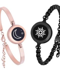 Pulseras de Tacto a Larga Distancia INOWL, -Rosa lunar