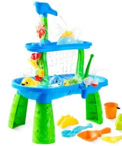 Mesa de Agua y Arena para Niños, Mesa de Agua de 3 Niveles