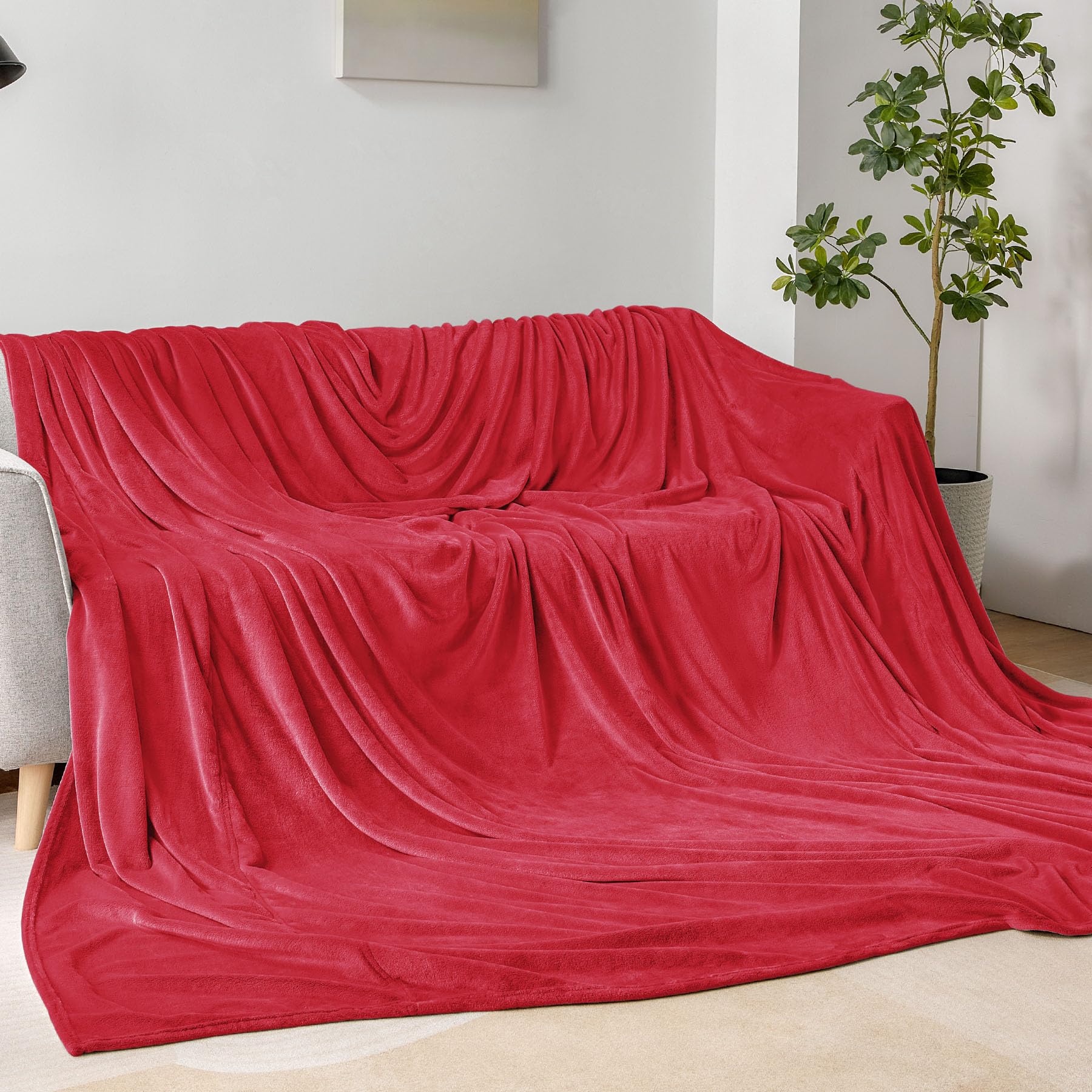 Manta Grande de Felpa BEDELITE 120" x 120" (10' x 10'), - Imagen 4