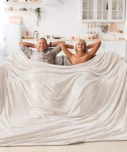 Manta Grande de Felpa BEDELITE 120" x 120" (10' x 10'),