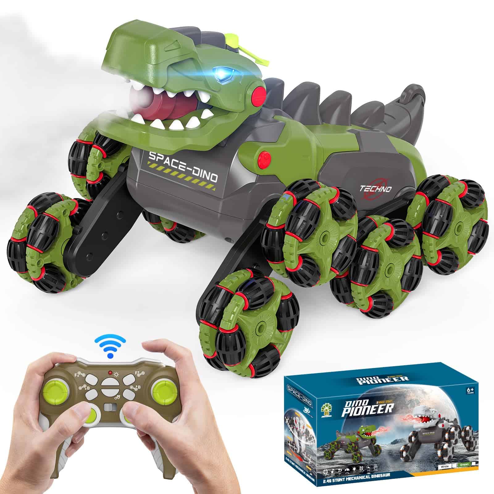 Mashajiko 8WD RC Coche de Acrobacias para Niños, Coche de