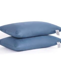 Almohadas Alternativas de Plumas -Azul Denim