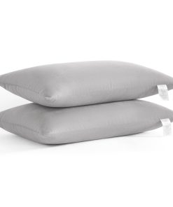 Almohadas Alternativas de Plumas -Gris Claro