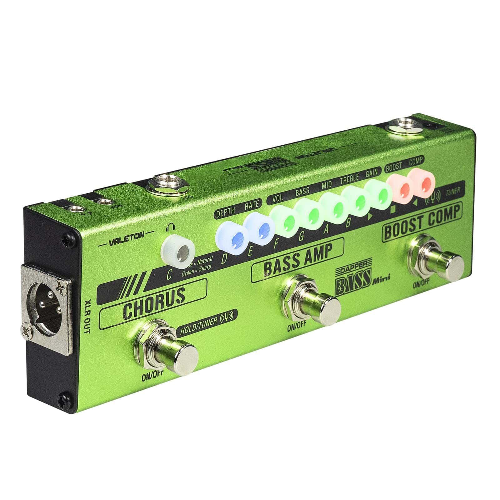 Valeton MES-2 Dapper Bass Mini Effect Strip