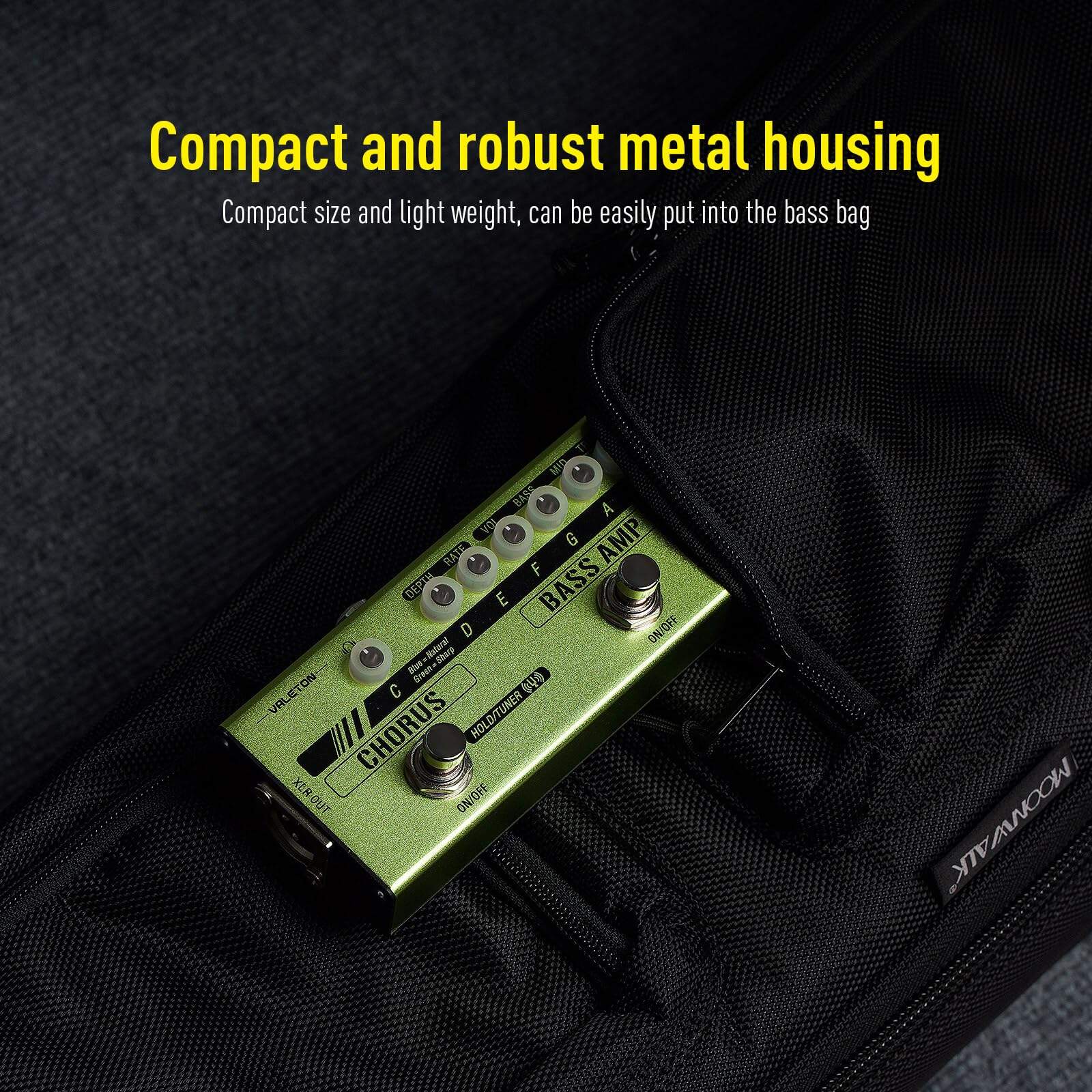 Valeton MES-2 Dapper Bass Mini Effect Strip - Imagen 7