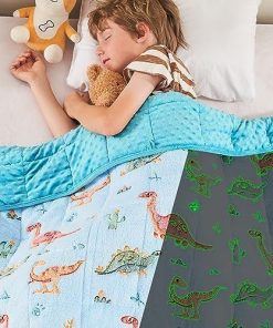 Manta Ponderada de 5 Libras para Regazo, Brilla en la