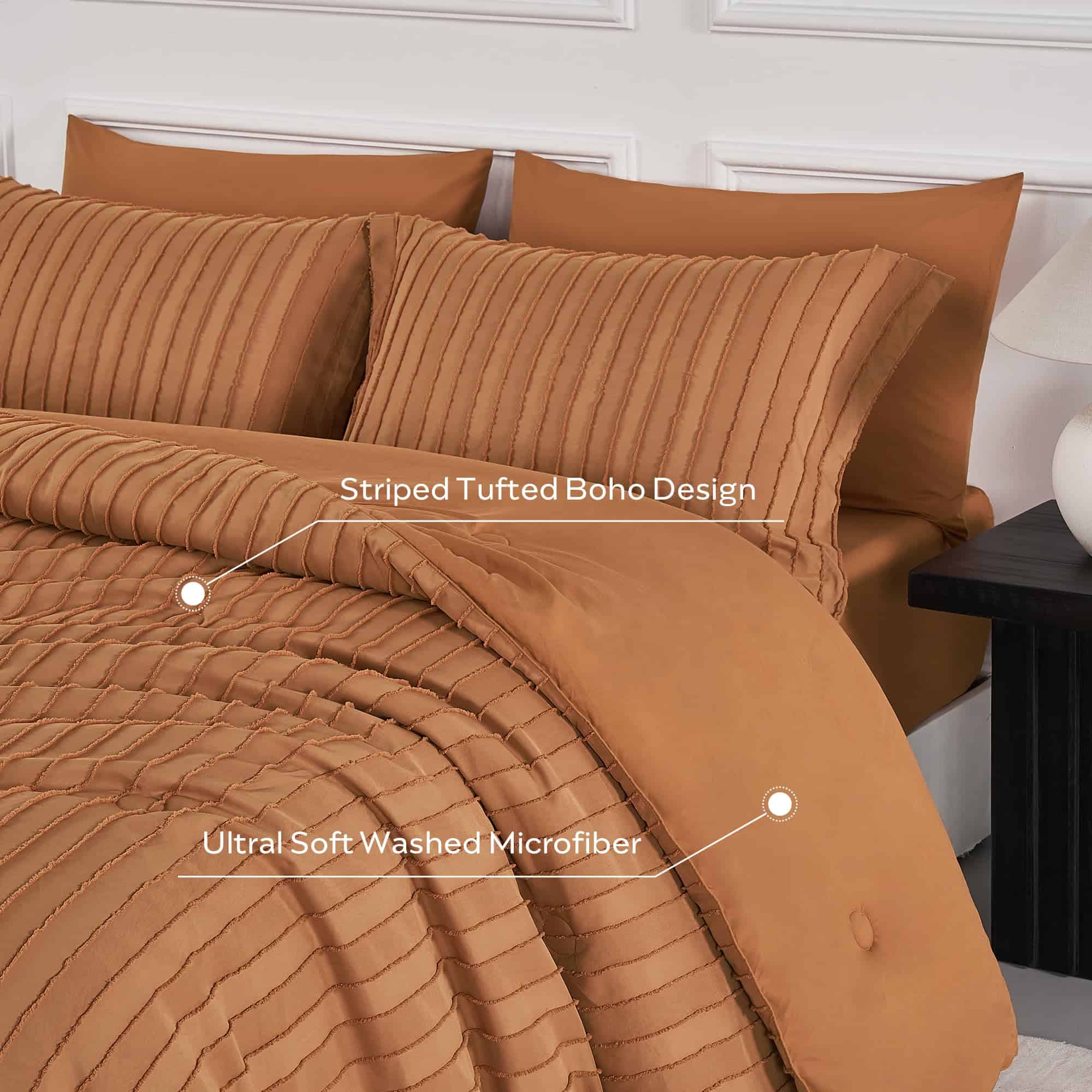 Juego de Edredón King JELLYMONI - Set de Ropa de Cama con - Imagen 6