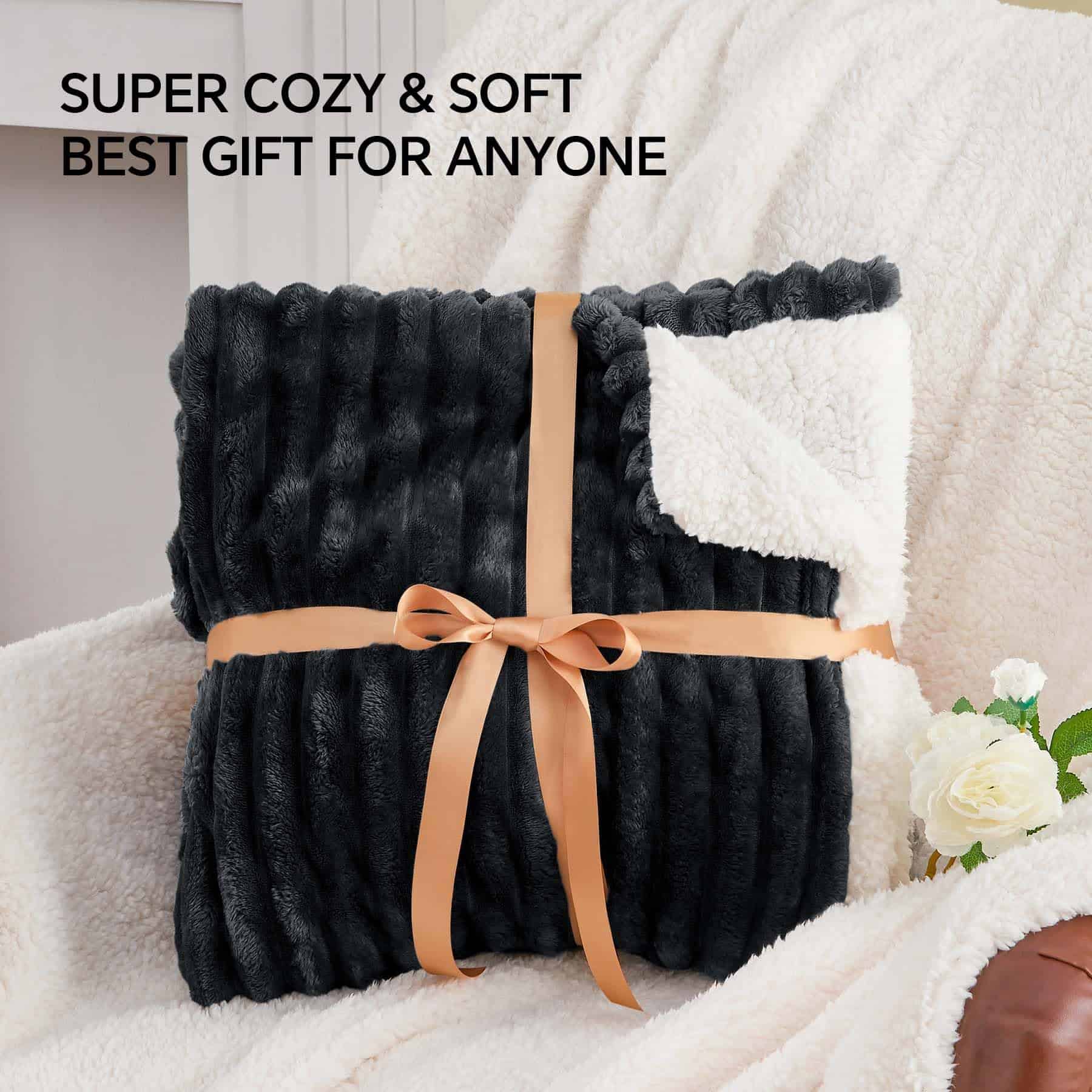 Manta de Sherpa de Tamaño King INFIIXSO - Manta de Felpa a - Imagen 6