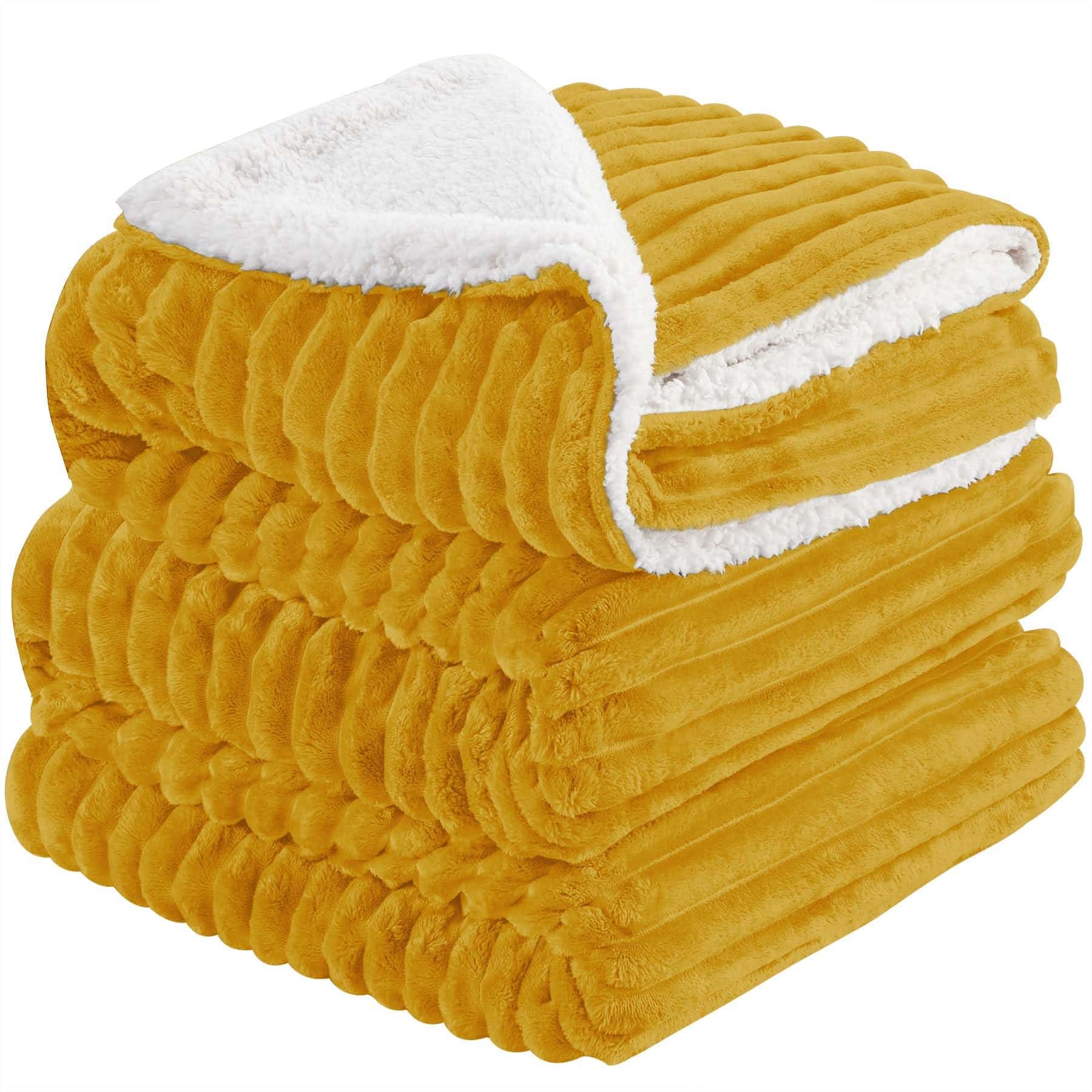 INFIIXSO Manta de Tamaño King de Sherpa Fleece - Súper