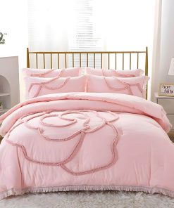 Rvciby Juego de Funda nórdica Boho Flower Queen Size, Juego