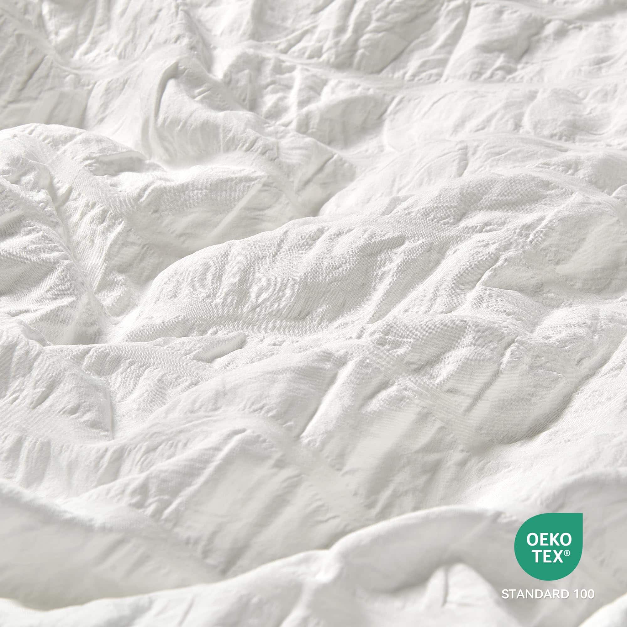 Juego de Edredón Jellymoni Seersucker Tamaño -Blanco - Imagen 7