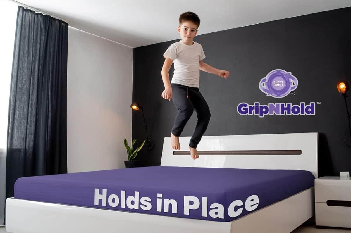 Grip N Hold - Sujetadores de sábanas, discretos, - Imagen 8