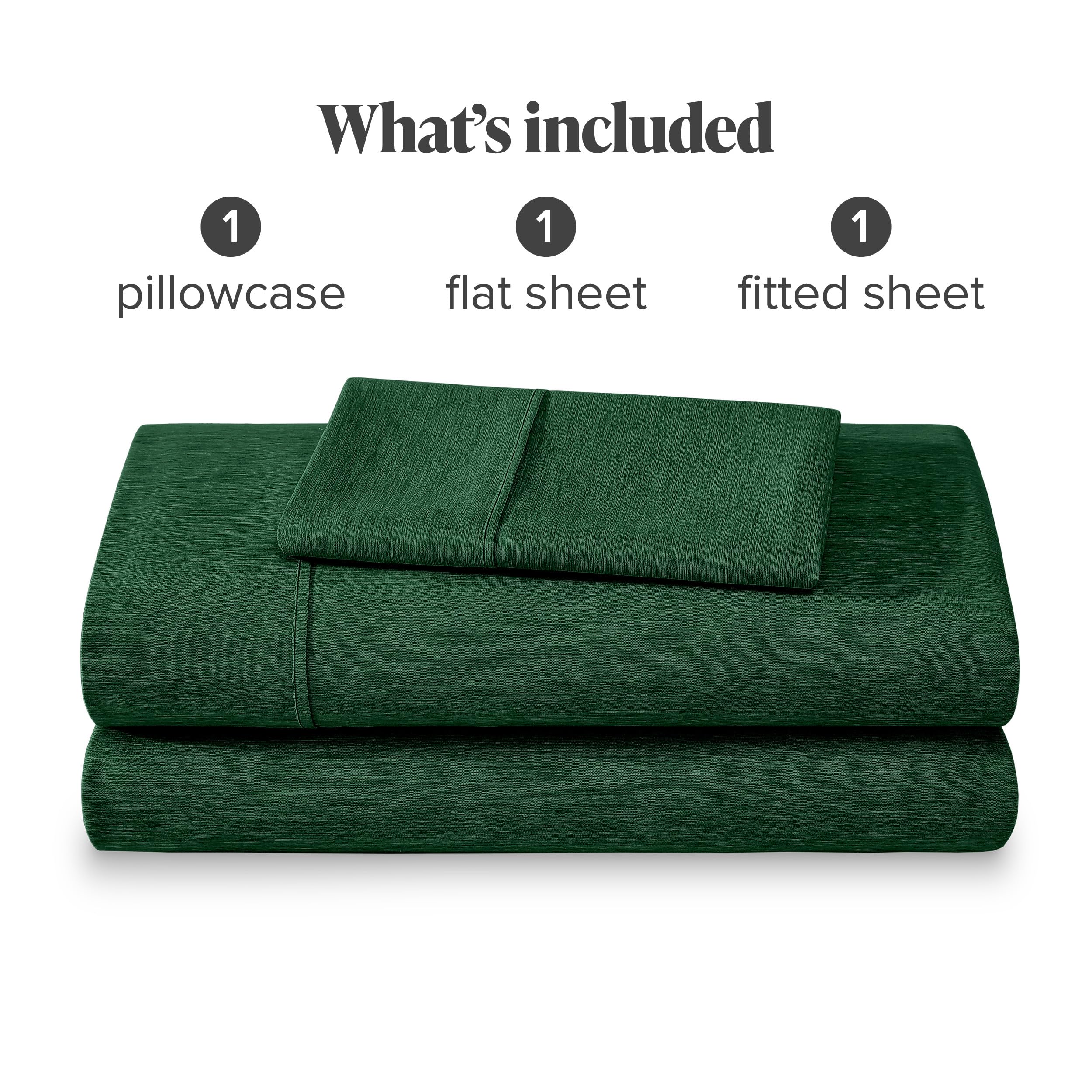 Juego de sábanas Twin XL Bare Home - 1800 sábanas extra - Imagen 9