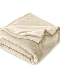 Manta de Felpa Bare Home - Extra Larga - Ostra - Manta