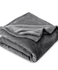 Bare Home Manta de Microplush de Felpa - Throw XL - Ligero