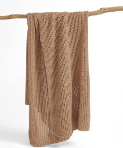 Manta de Punto de Algodón Grueso FIYARA, Manta de Punto de