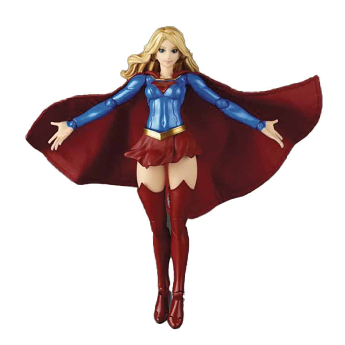 Figura de Acción de Supergirl de Kaiyodo Revoltech Amazing