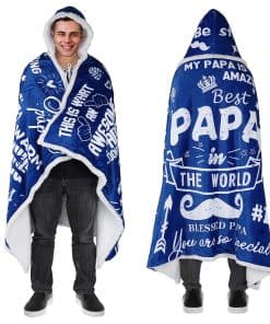 Manta de Papa con Capucha, Regalos para Papá, Regalos de