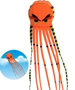 Cometa pulpo SQLWYLAT de 26 pies para adultos y niños,