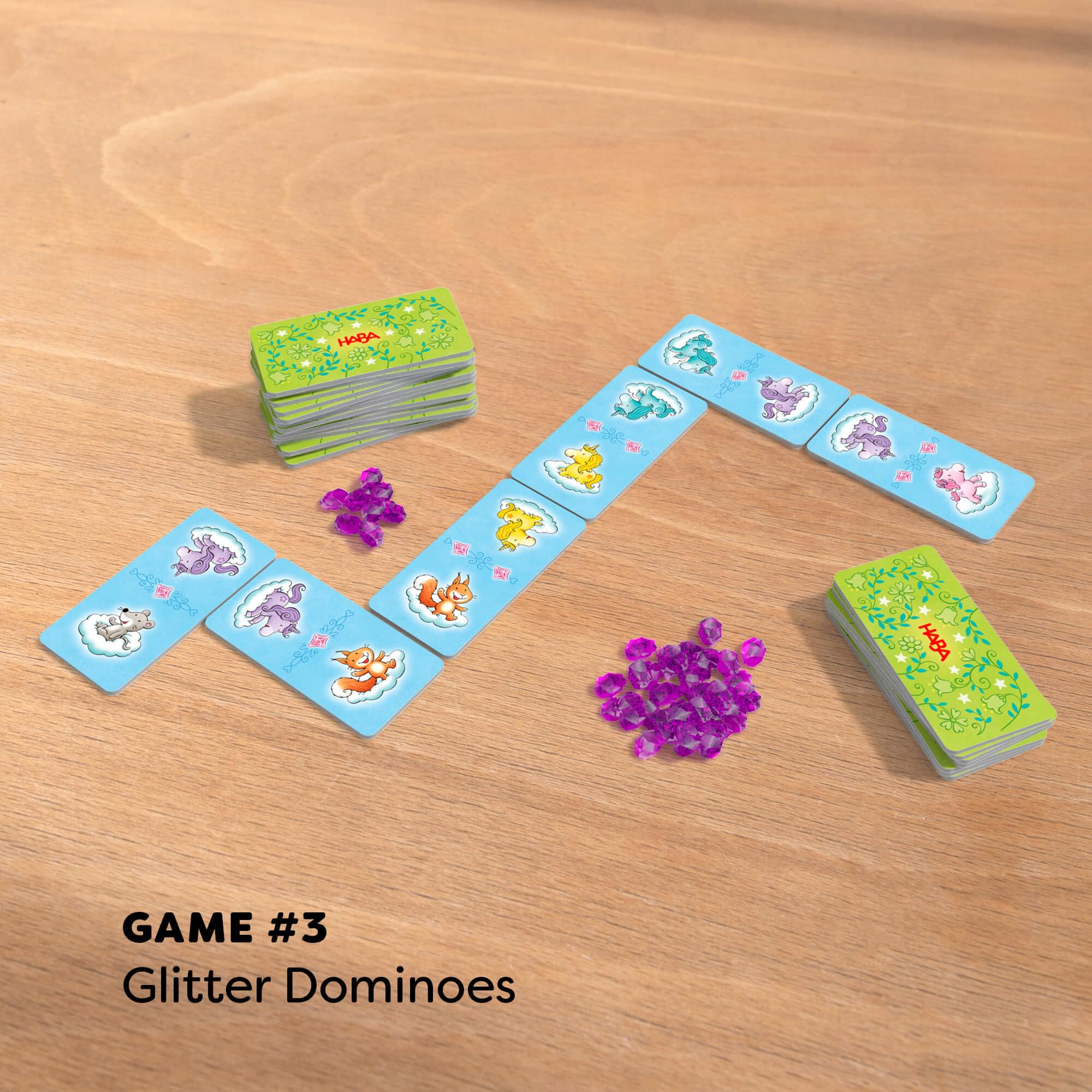 Colección de Juegos de Unicornio Glitterluck de HABA - - Imagen 7