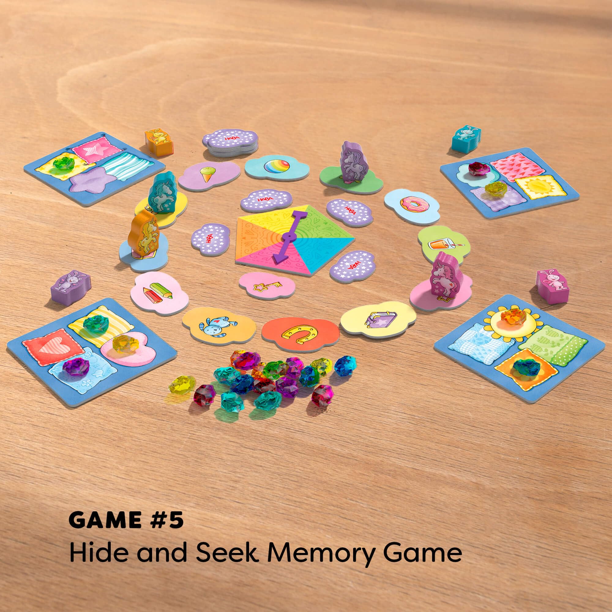 Colección de Juegos de Unicornio Glitterluck de HABA - - Imagen 8