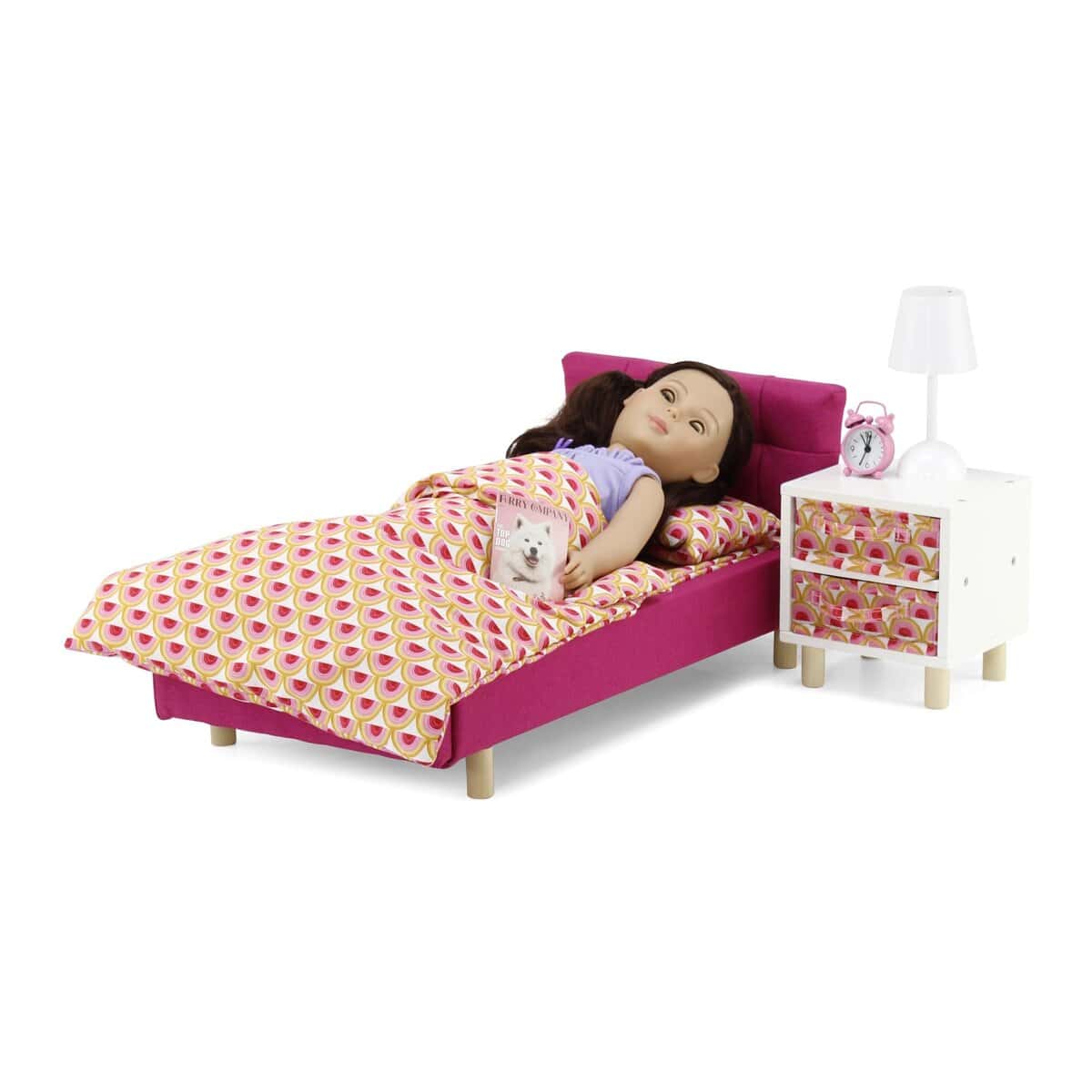Emily Rose Nuevo Set de Dormitorio para muñecas de 18" -