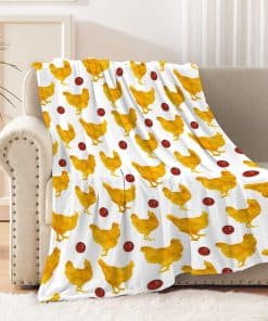 Manta de pollo regalo para niño niña, manta de pollo