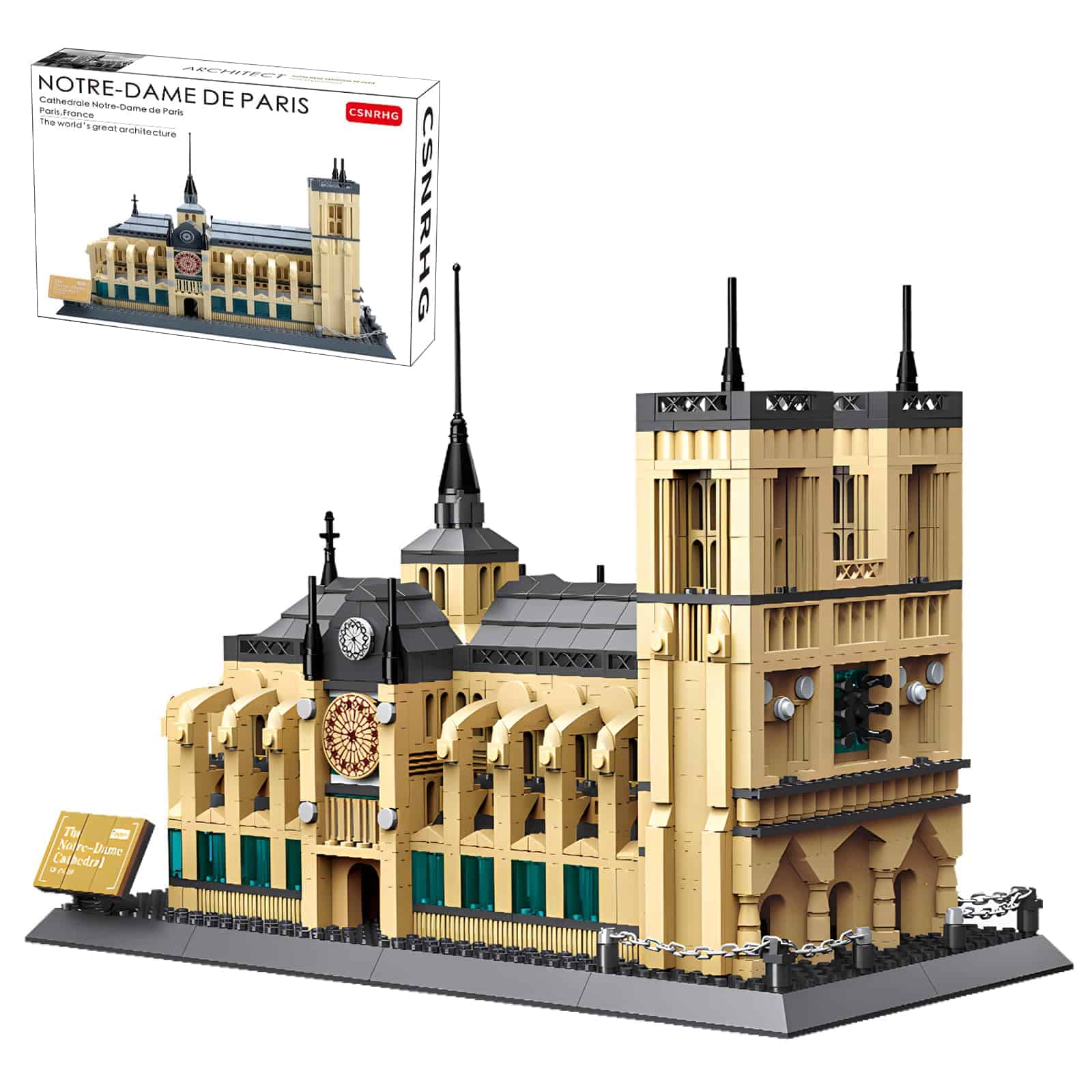 CSNRHG Modelo de bloques de construcción de la Catedral de