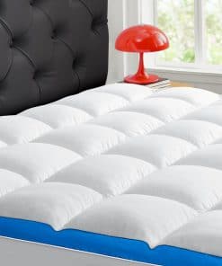 Topper de Colchón Queen, CYMULA Cubierta de Almohadilla de