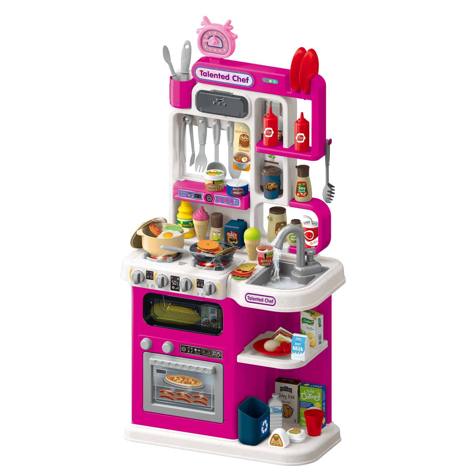 Set de Cocina de Juego para Niños con Sonidos, Luces,