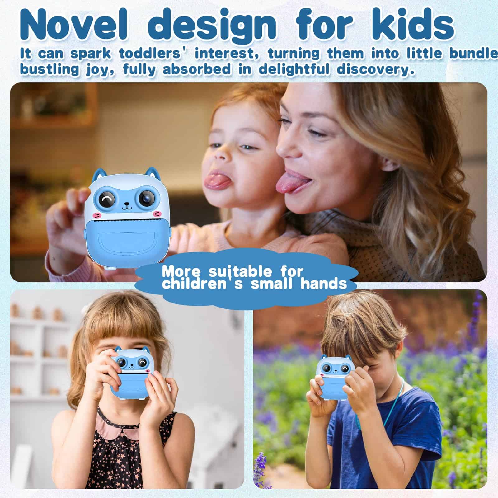 Cámara para Niños CILSER Instant Print, Regalos de - Imagen 7