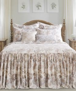 Set de Colcha Ophelia Blush de Levtex Home - King Colcha y