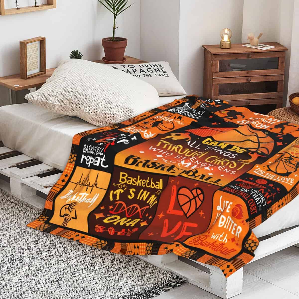 Manta de Baloncesto para Niños y Niñas Manta de Tiro de - Imagen 7