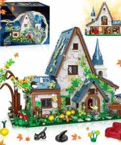 Juego de Construcción de Casa de Piedra Mágica, Decoración