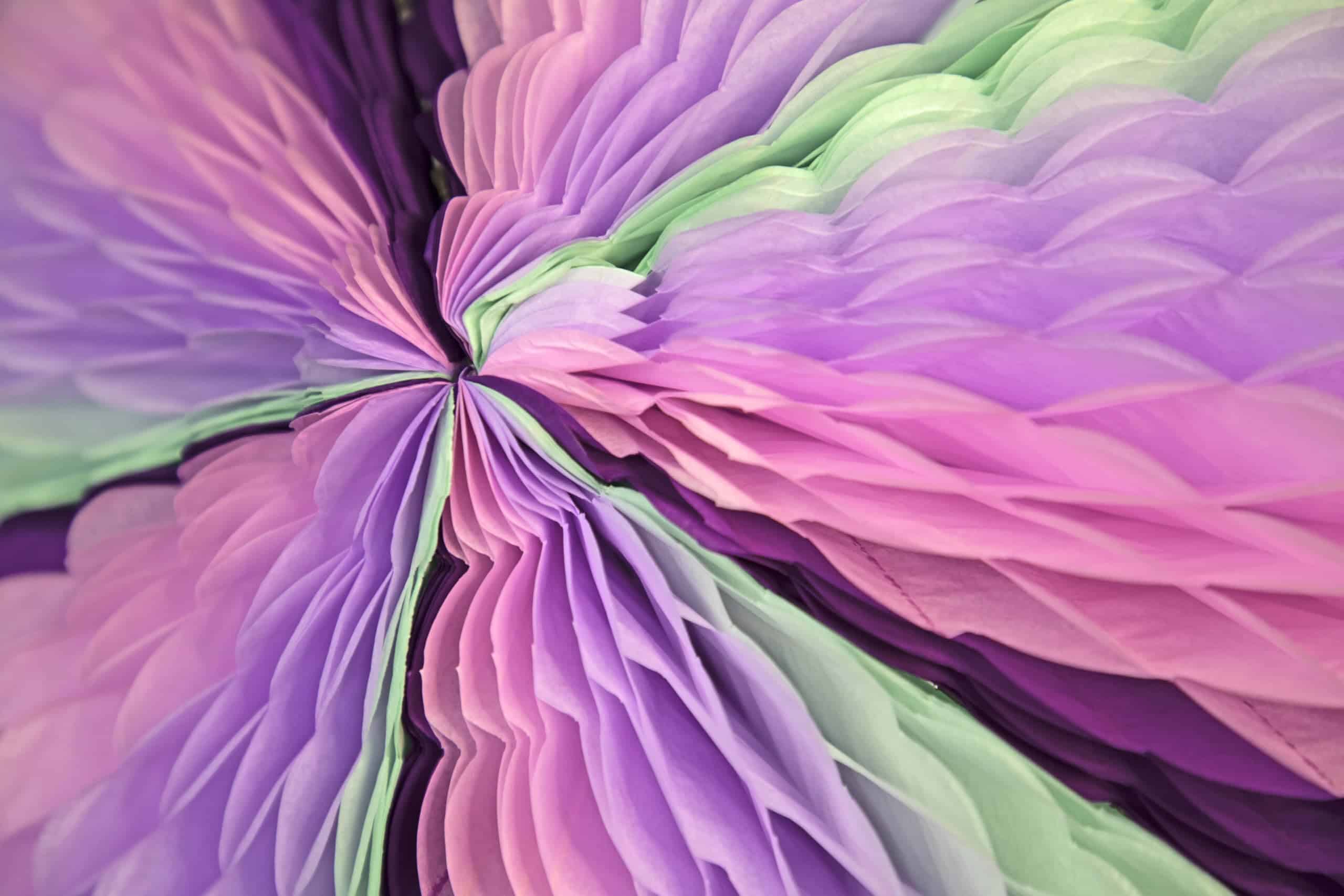 Piñata Mexicana Plegable (lila) - Imagen 4